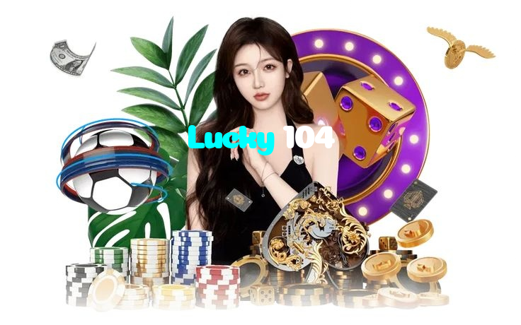 available types of Lucky 104 bet including pre-match live express and system bets